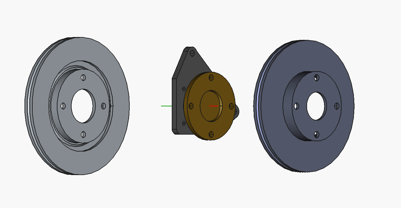 FB RX-7 rear disc conversion kit