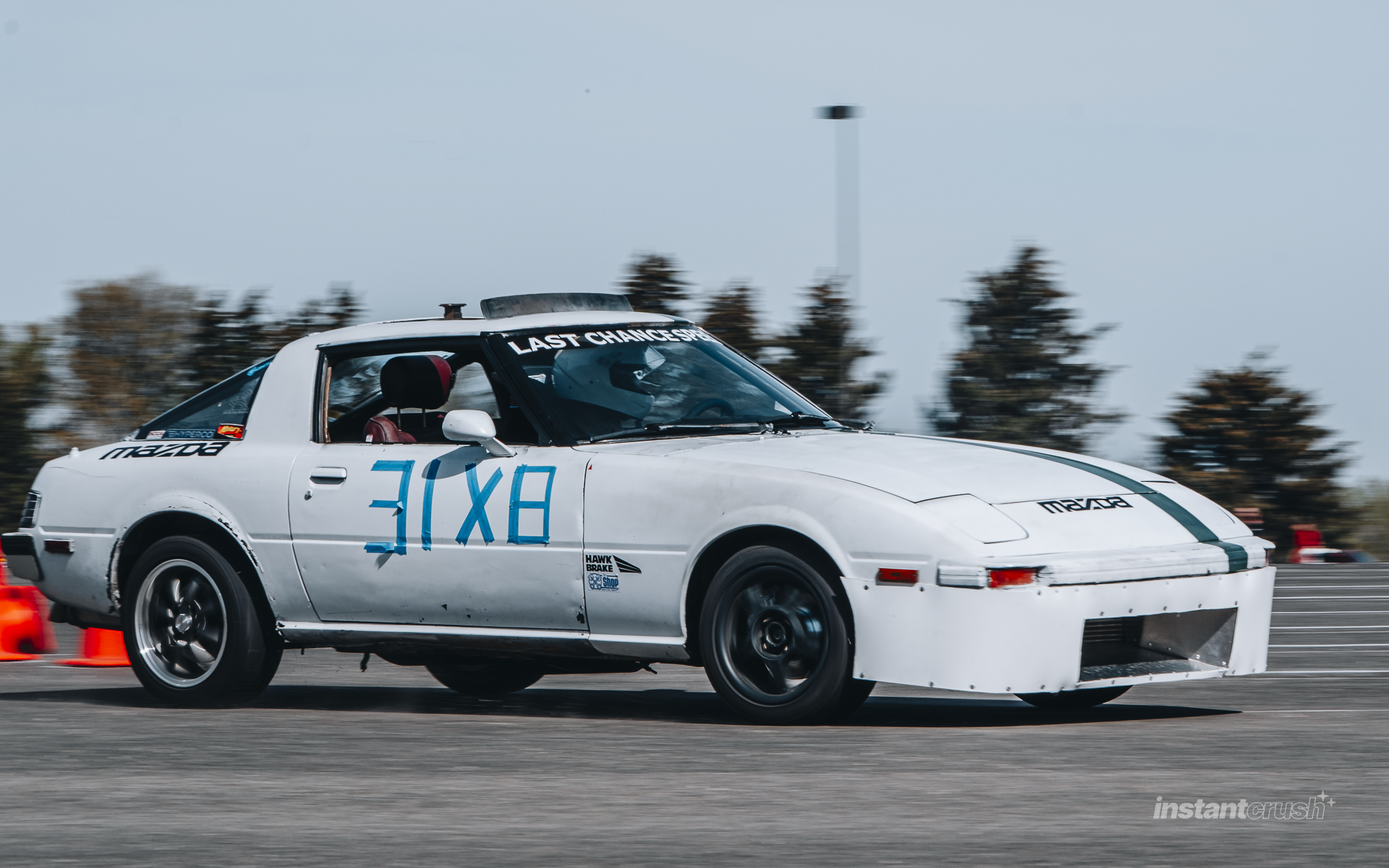 RX-7 test car